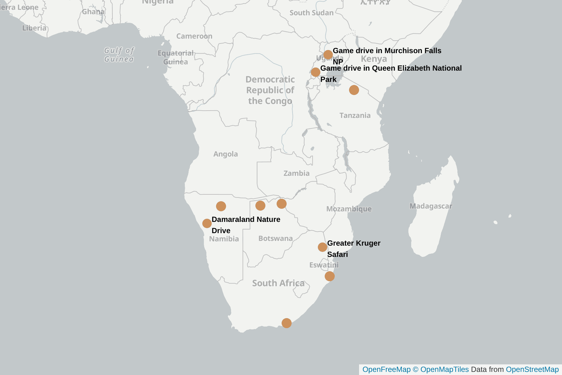 Map of Lion