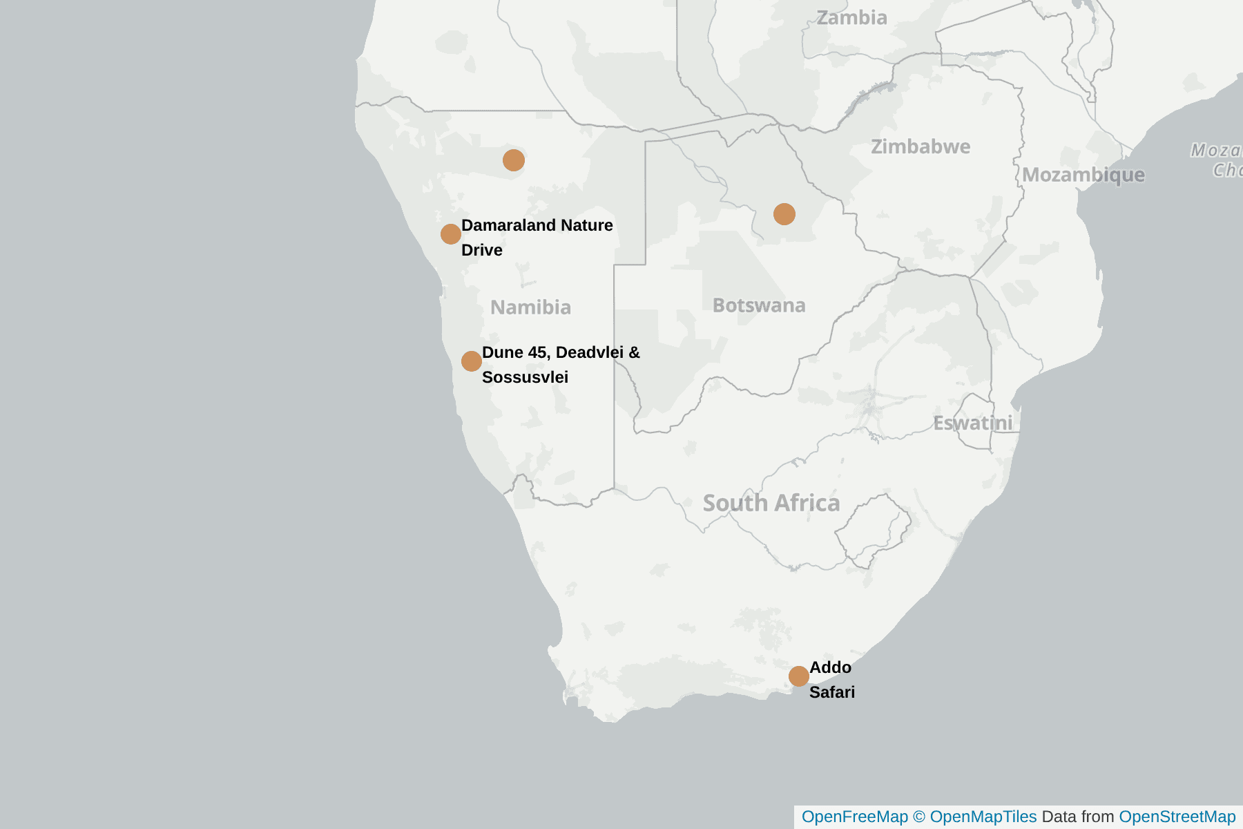 Map of Meerkat