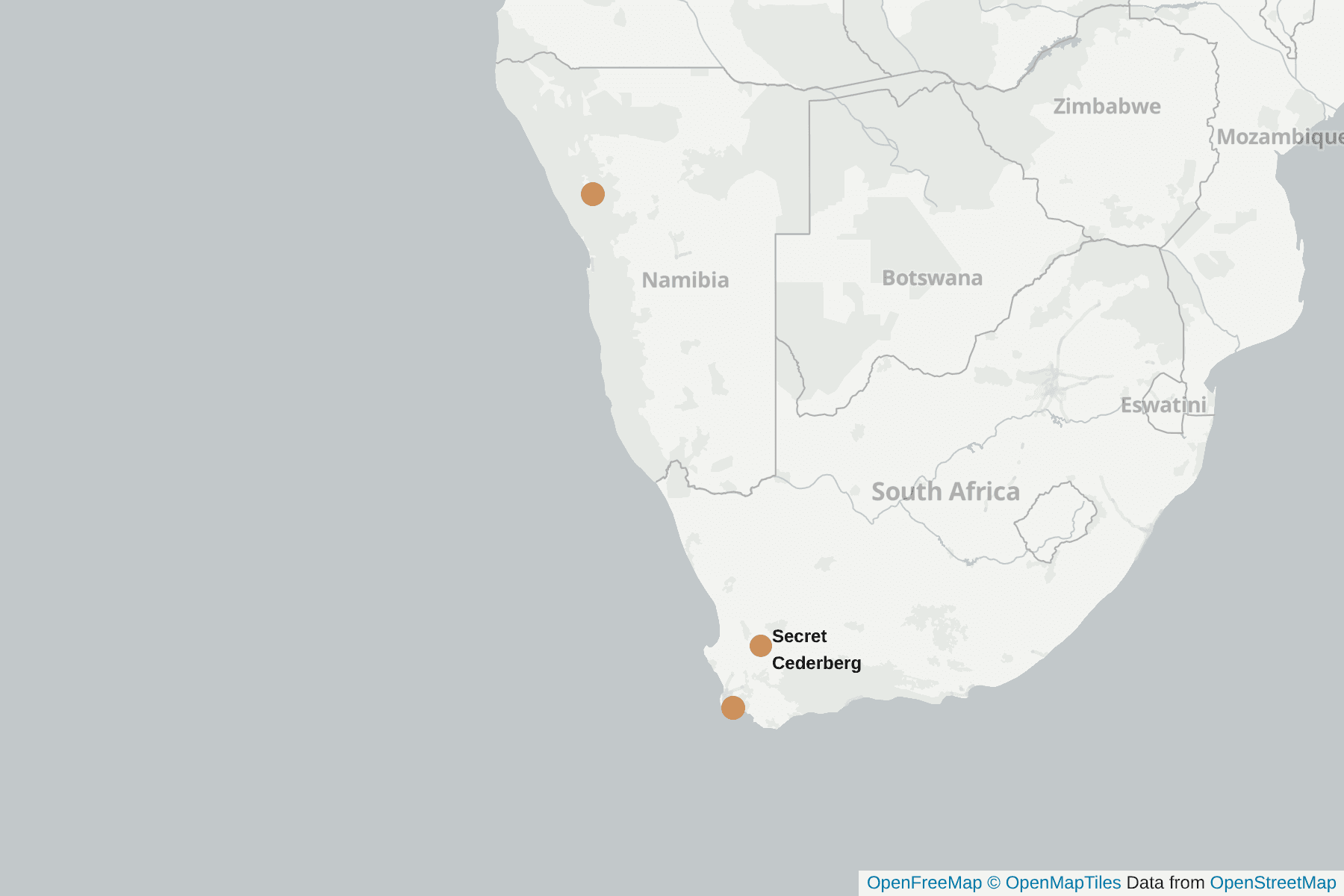 Map of Dassie