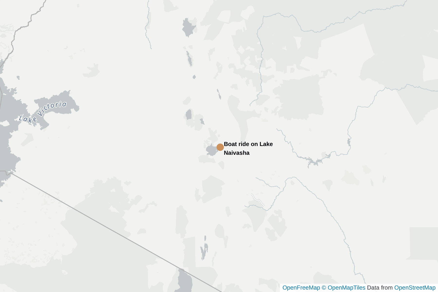 Map of Naivasha