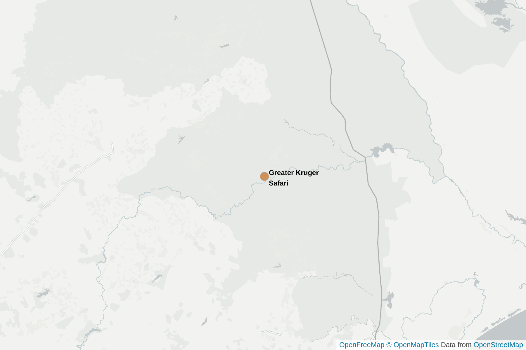 Map of Maseke Game Reserve - Greater Kruger
