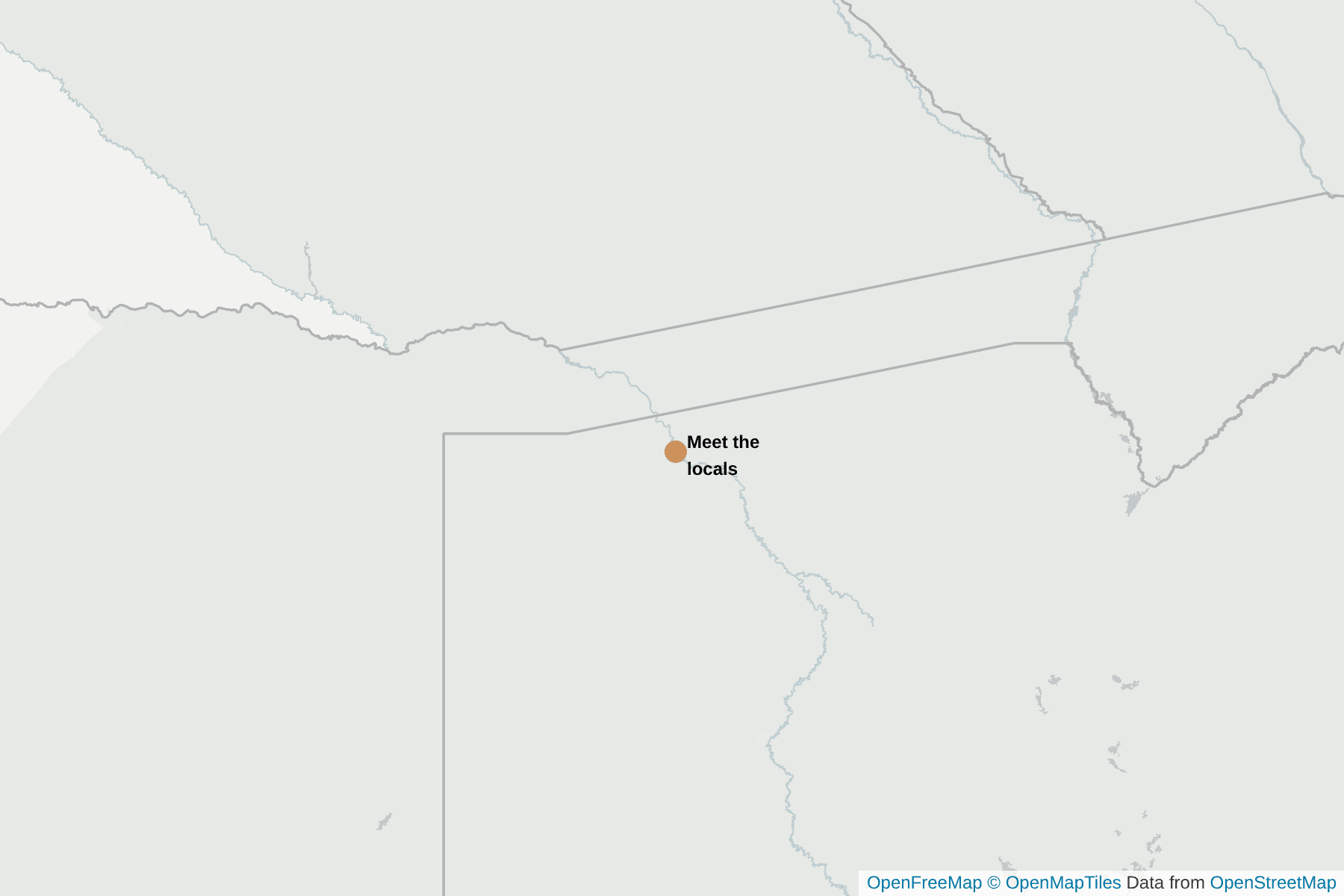 Map of Meet the locals