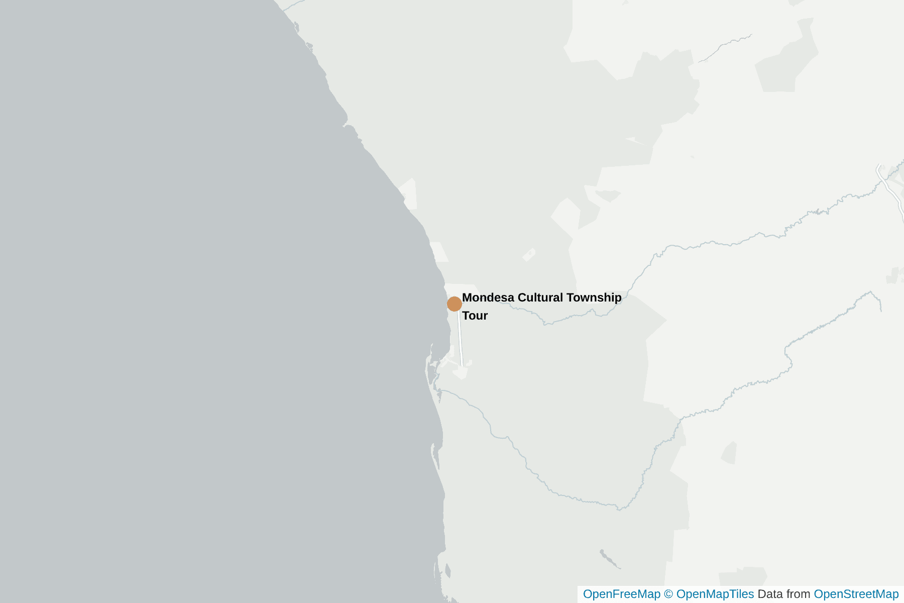 Map of Mondesa Cultural Township Tour